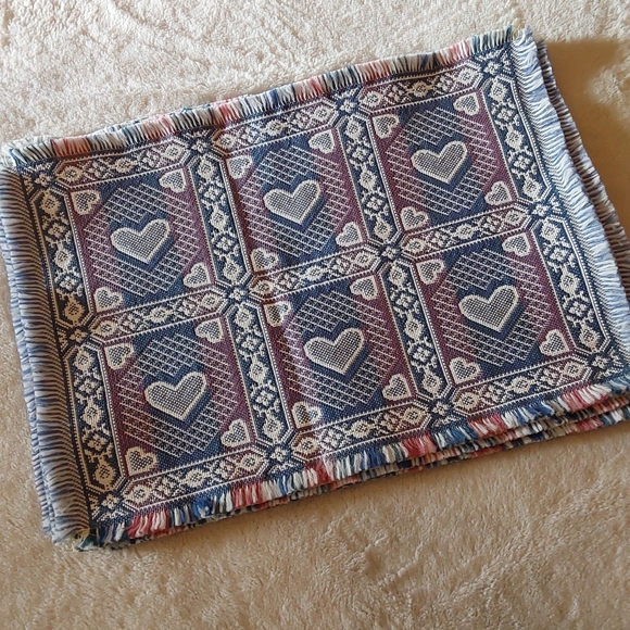 🌺 NEW Table Runner + 6 Placemats Set (Reversible) - Picture 7 of 10